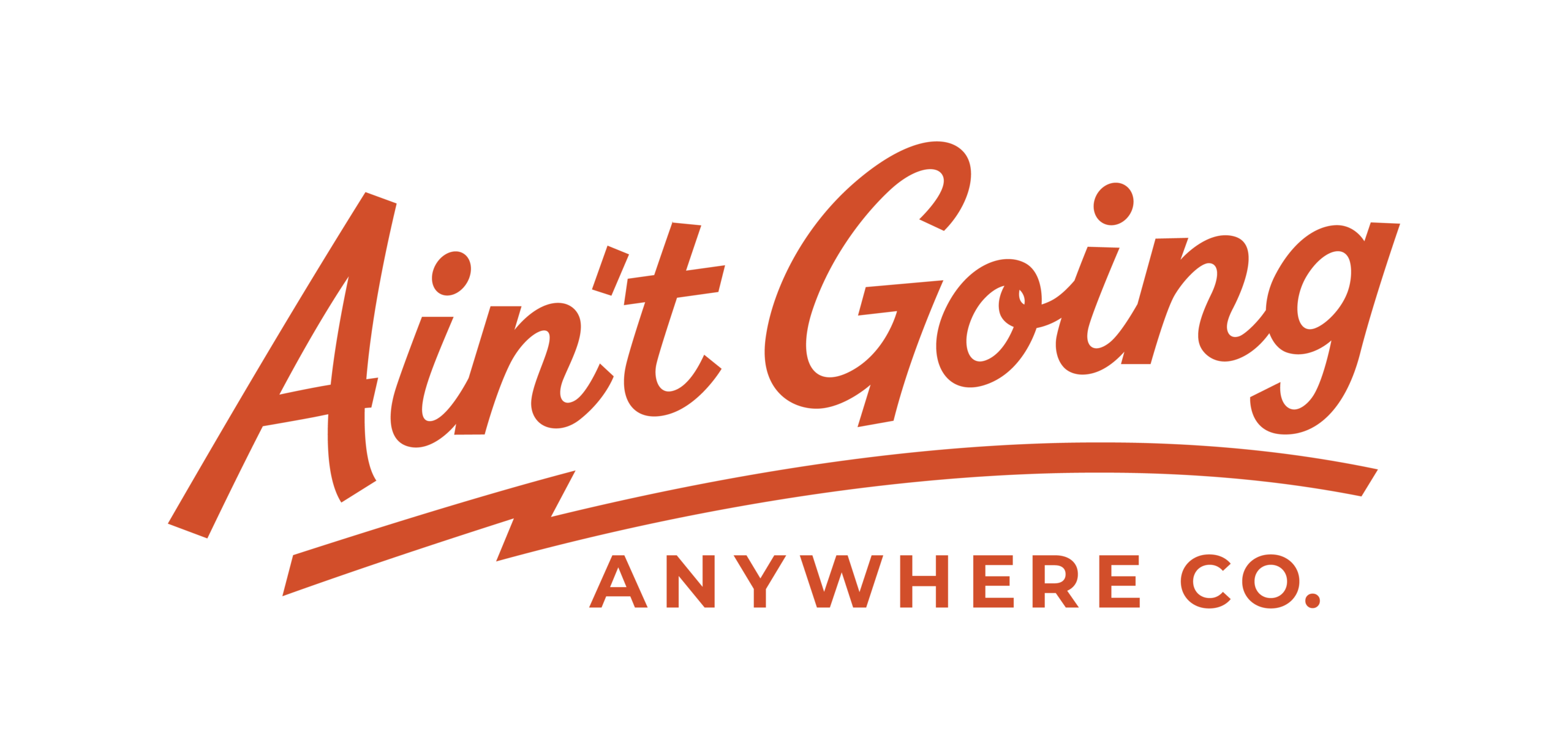 Ain't Going Anywhere Co. logo